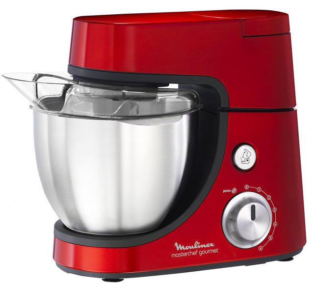 Robot-Patissier-Moulinex-QA502GB1-Master-Chef-Gourmet-Rouge-900W